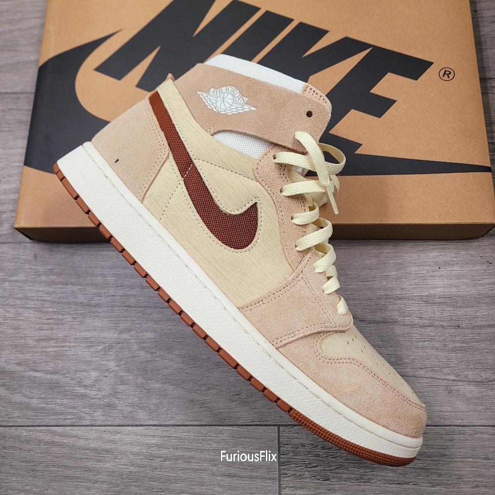 Air Jordan 1 Zoom CMFT 2 Sail/Legend Coffee-Legend Md Brown